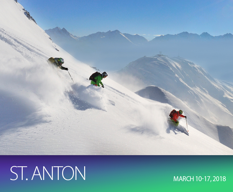 Join the SKI BUMS in St. Anton am Arlberg, Austria